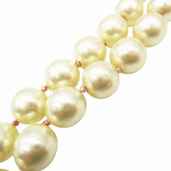 Chanel Vintage Pearl Gold Long Chain Necklace - Picture 5 of 10